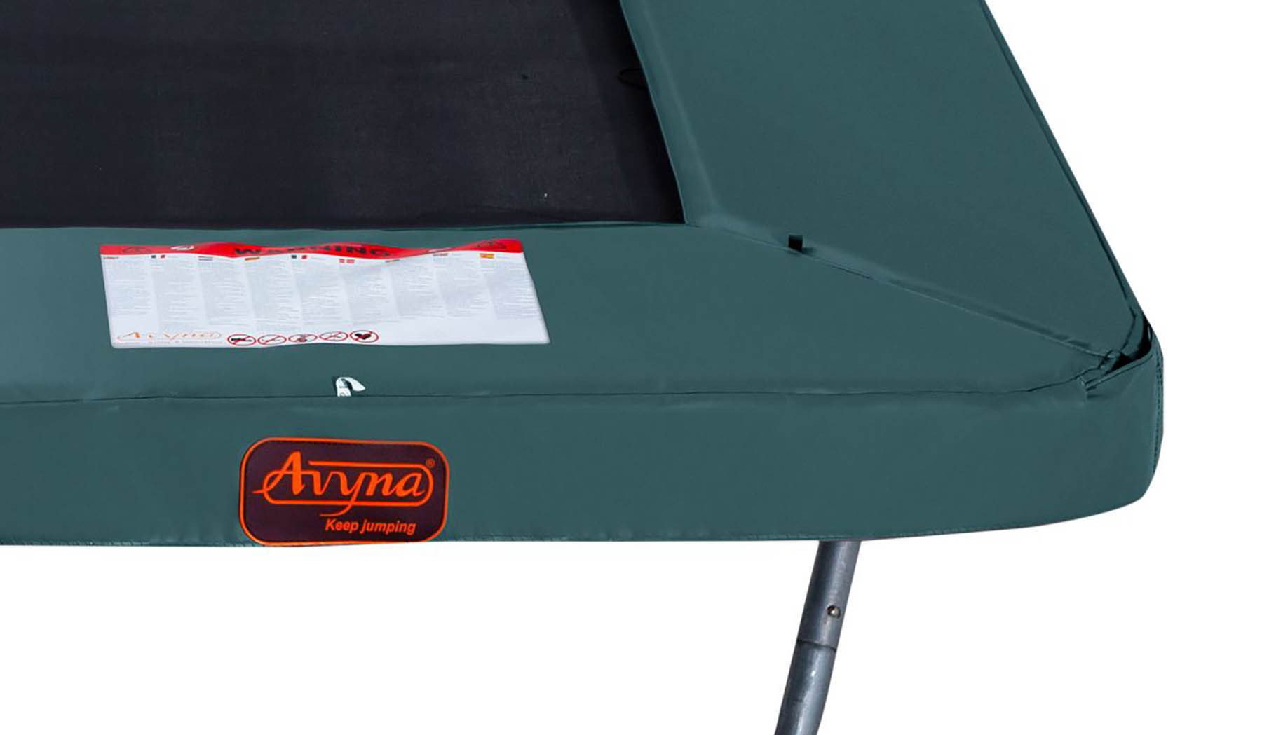Avyna Trampoline Beschermrand Pro-Line - 300 x 225 cm (23) - Groen