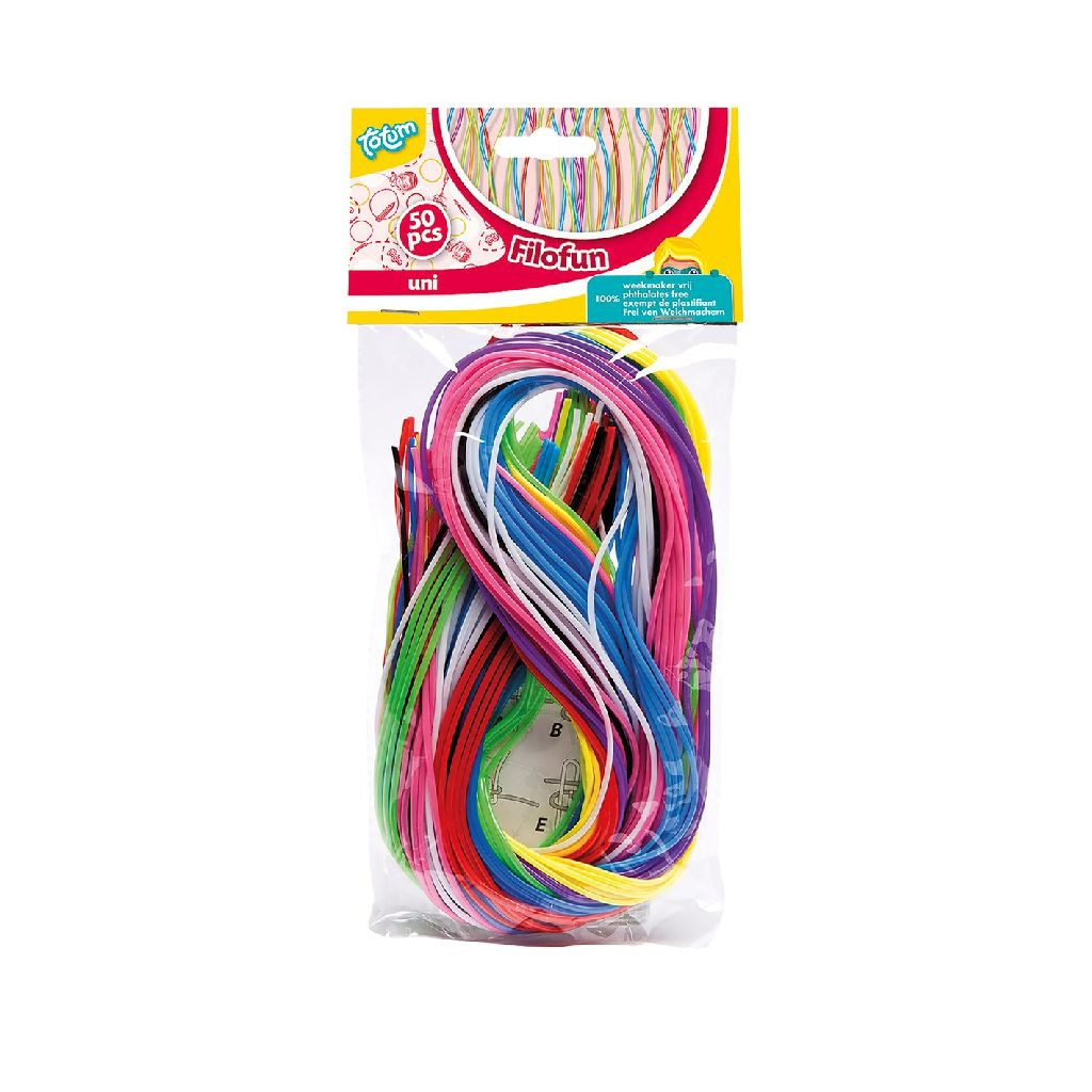 Totum 90286 Filofun - Knutseltouwtjes - 50 Draden - 80 cm