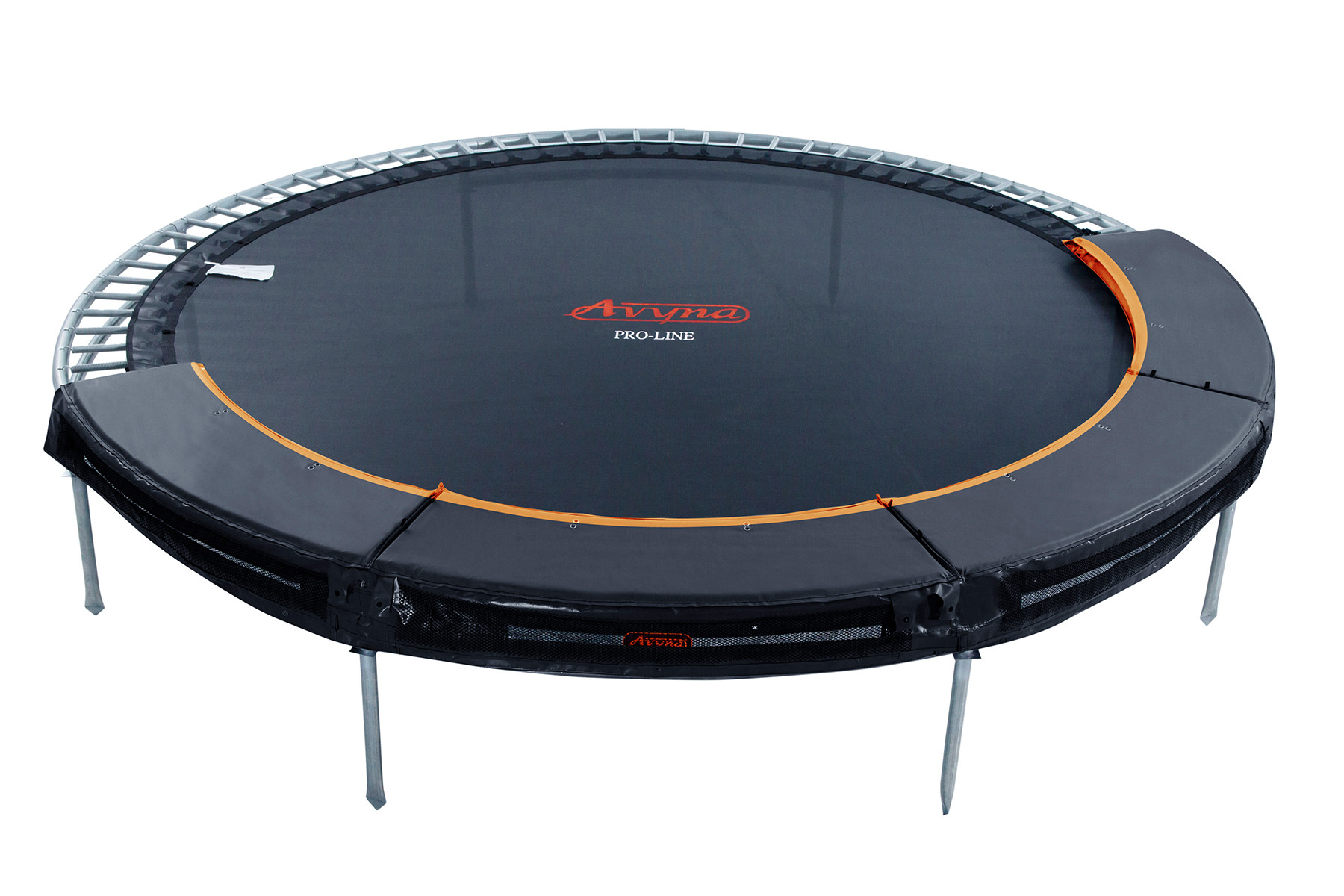 Avyna Tramnpoline Beschermrand InGround - Top Safe - ø 245 cm (8ft) - Zwart