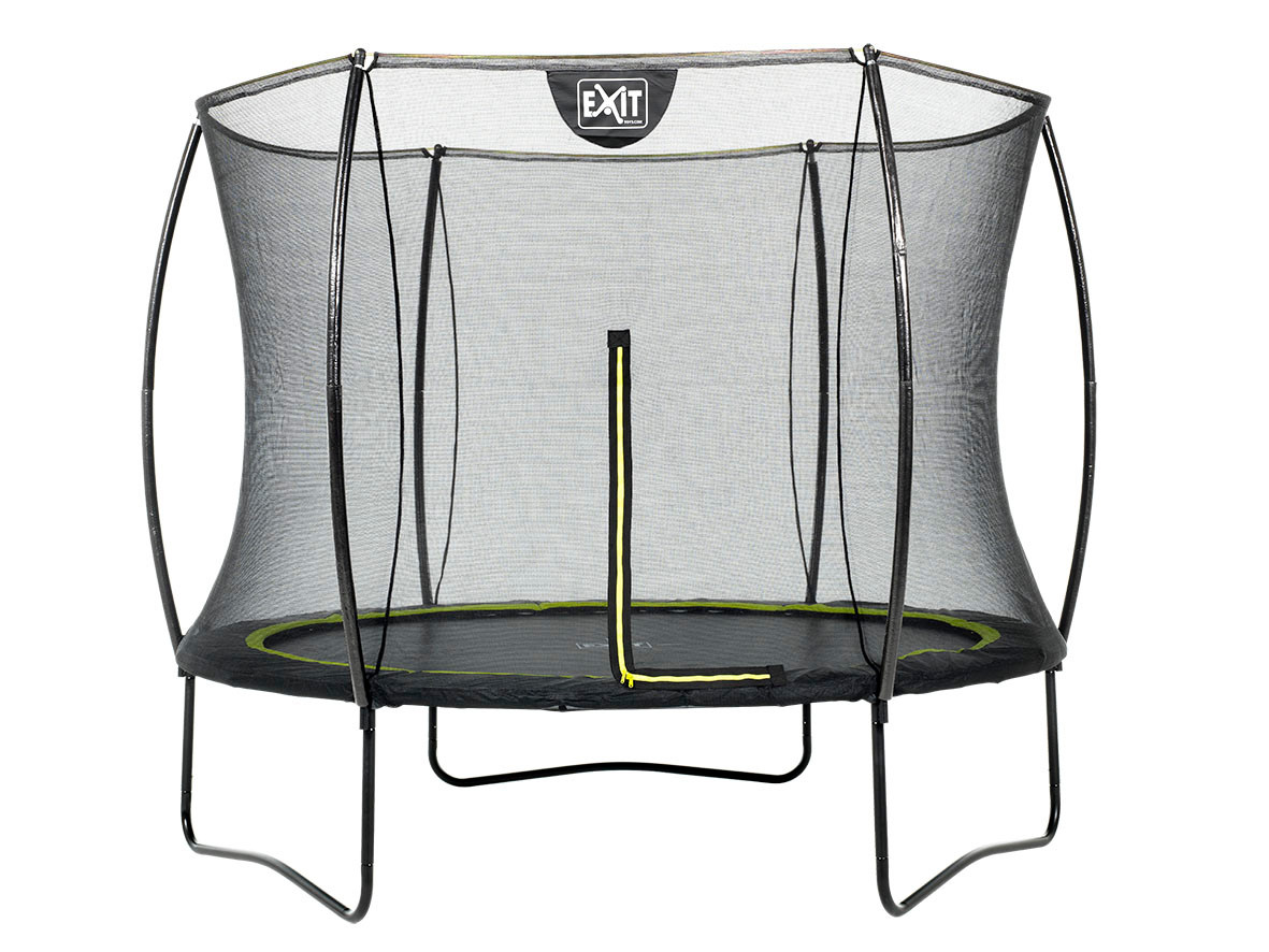 EXIT Trampoline Silhouette met Veiligheidsnet - 427 cm - Zwart