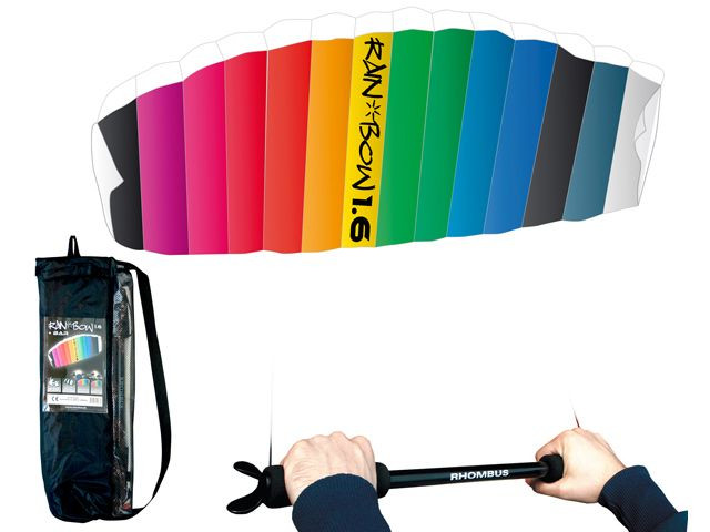 Rhombus Rainbow 1.6 + Bar Vlieger