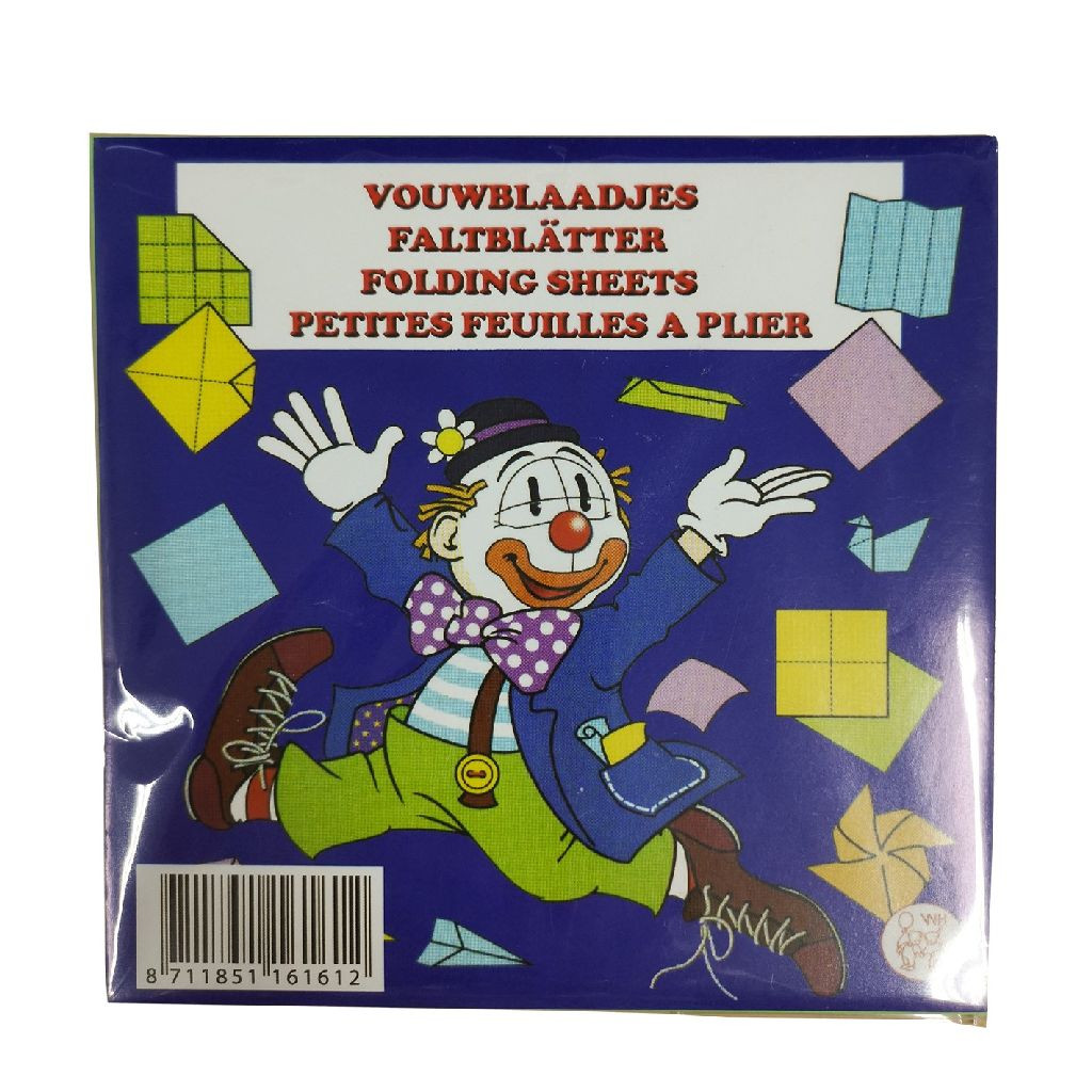 Vouwblaadjes - 16 x 16 cm - 100 Stuks