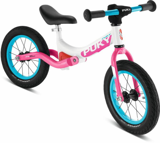 PUKY 4083 LR - Wit / Roze - Loopfiets