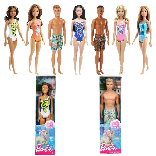 Barbie Beach - Modepop - Prijs per Stuk
