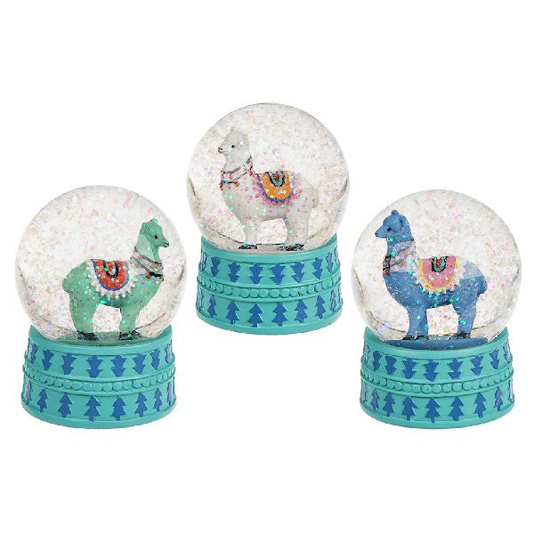 Lama Glitter Globe - Prijs per Stuk
