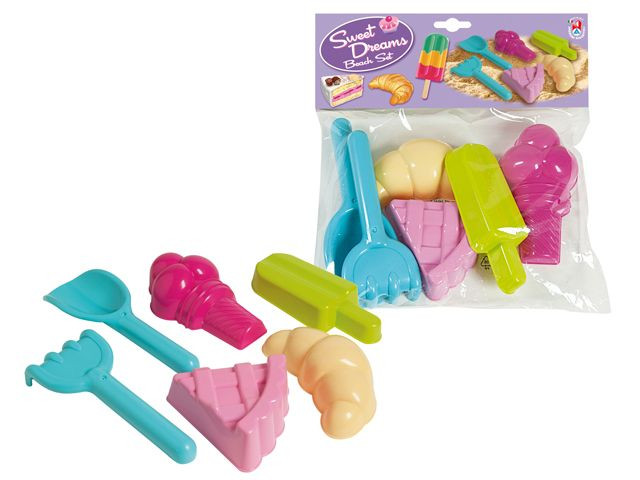 Zandvormen Sweet 6 dlg.