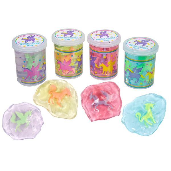 Eenhoorn Unicorn Glitter Putty - Prijs per Stuk