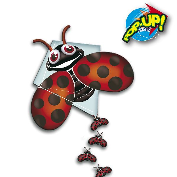 Rhombus Pop-Up Lady Bug - Vlieger