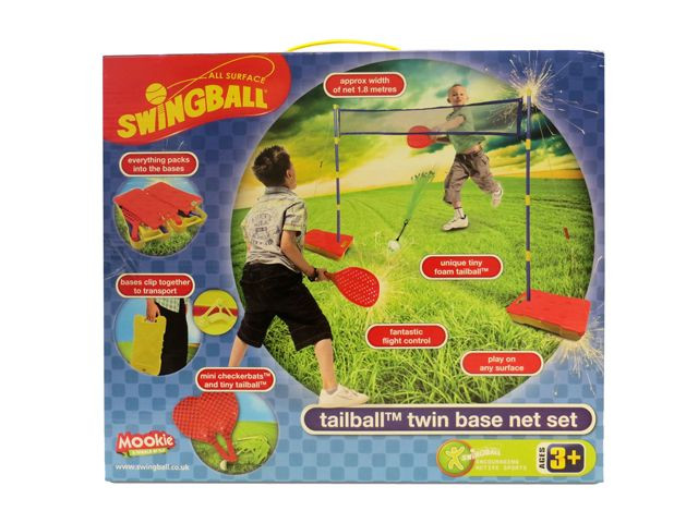 Mookie Swingball - Tailball Tennis - met net