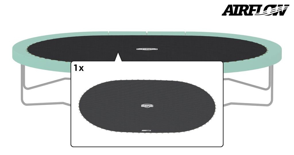 BERG Trampoline Grand Champion Springmat / Springdoek - 470 x 310 cm - Twinspring - Airflow