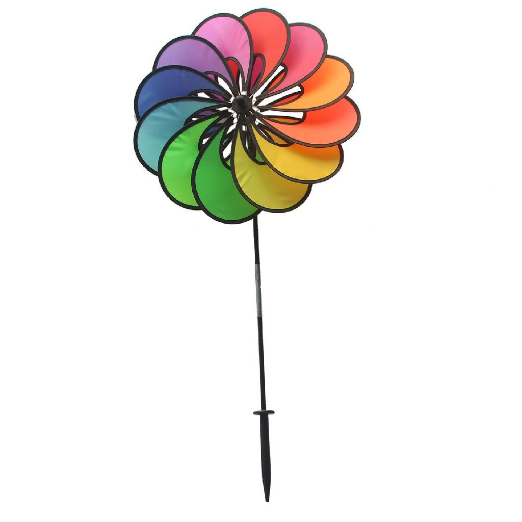 Rhombus Windgame Big Flower Rainbow - Windvanger