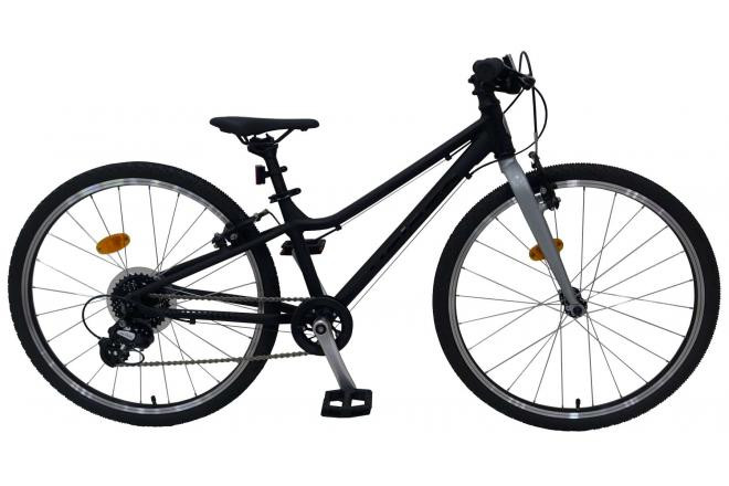 Volare Dynamic Kinderfiets - 24 inch - 8 versnellingen - Mat Zwart