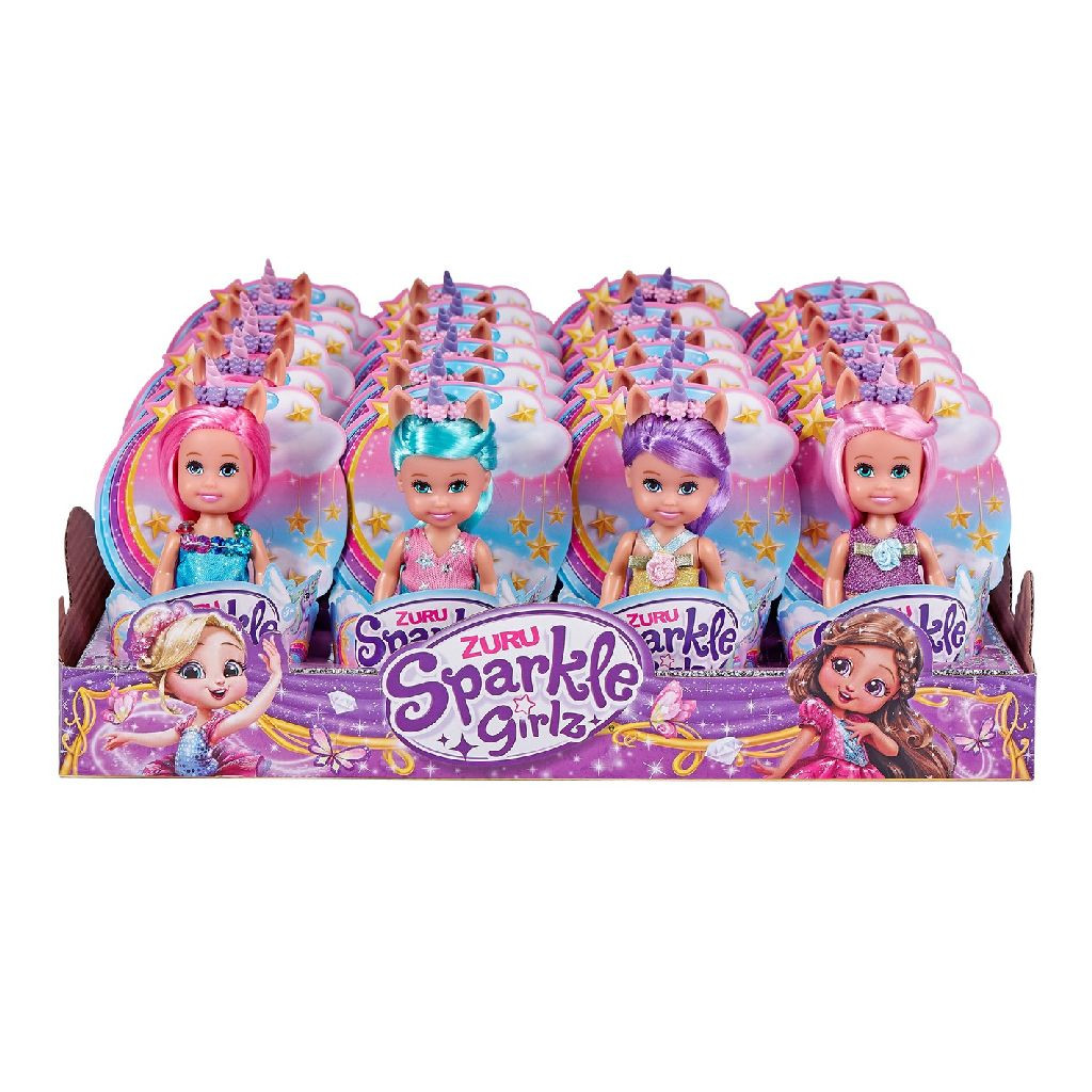Sparkle Girlz Mini Unicorn Princess - Modepop  - Prijs per Stuk