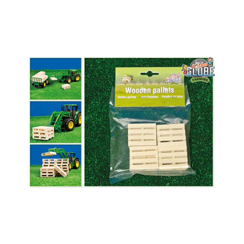 Houten Pallets Kids Globe 8 Stuks 1:32 Siku Maat 