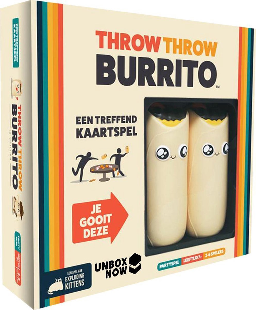 Throw Throw Burrito - Kaartspel - Partyspel