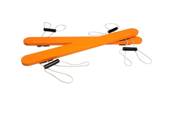 Buitenspeel Houten Loopski Oranje