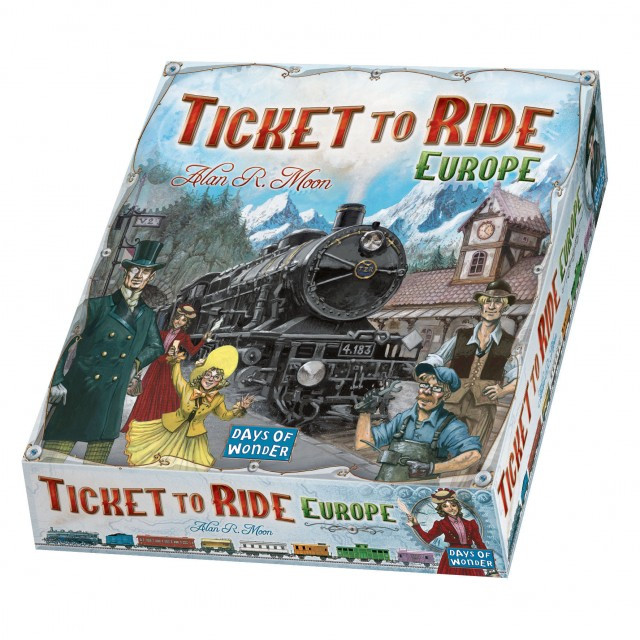Ticket to Ride Europe / Europa - Basisspel - Bordspel