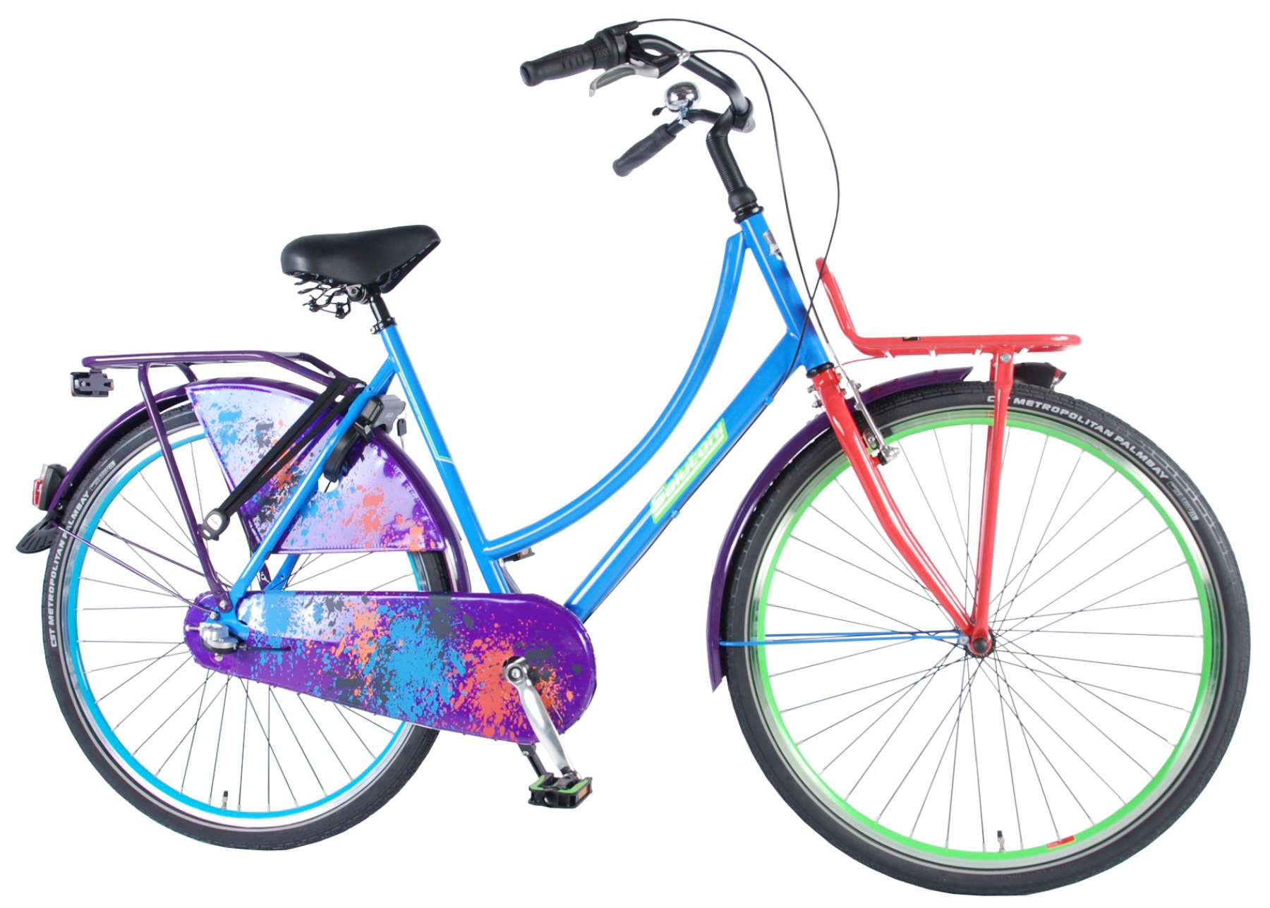 Fiets 28" Volare Urban Transport 50 cm Graffiti 28 Inch 95% N3