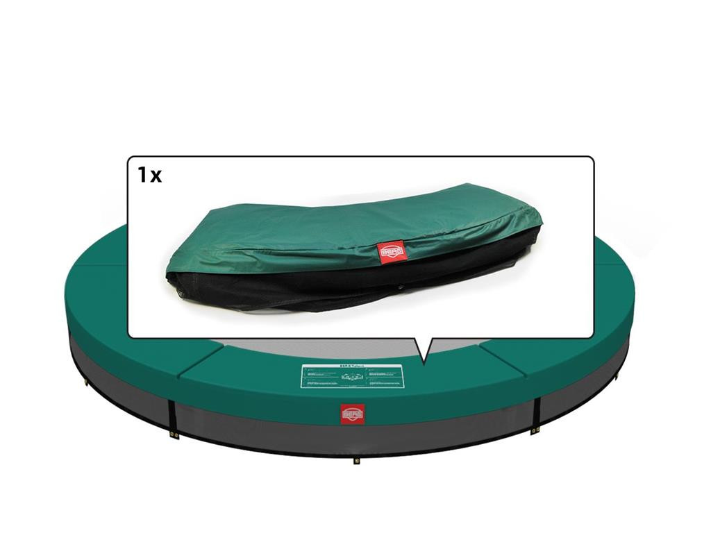 BERG Trampoline Beschermrand Talent - InGround - 180 cm - Groen