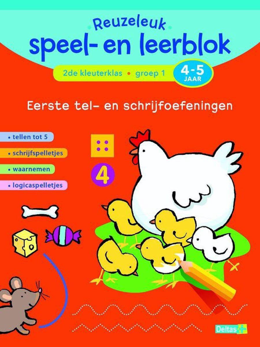 Speel- en Leerblok - 4-5 jaar - Tel- en Schrijfoefeningen