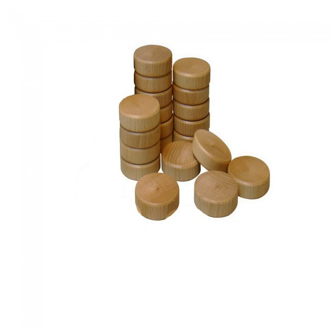 Heemskerk Mini Sjoelschijven - Set van 20 Stuks