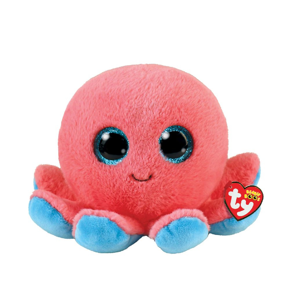 Ty Beanie Boo - Sheldon Octopus - Knuffel - 15 cm
