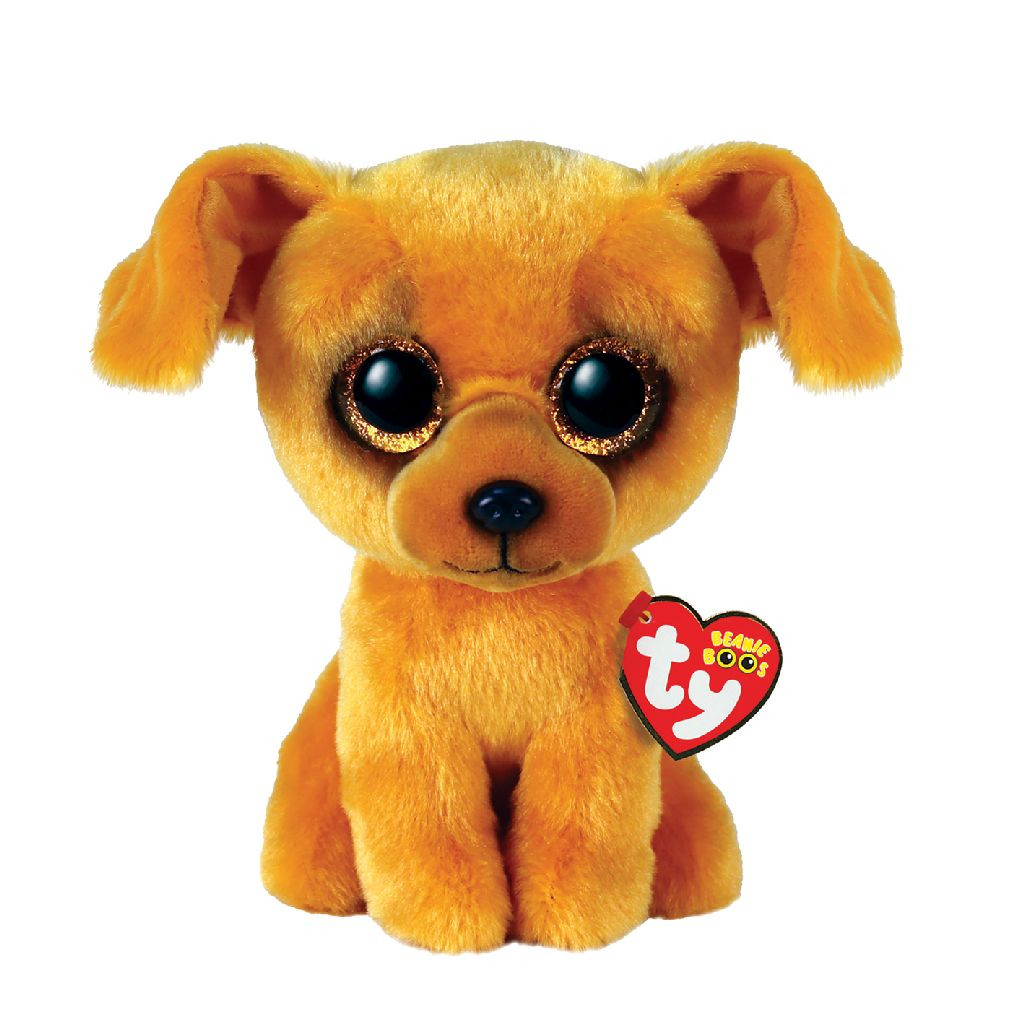 Ty Beanie Boo - Zuzu Lightbrown Dog - Knuffel - 15 cm