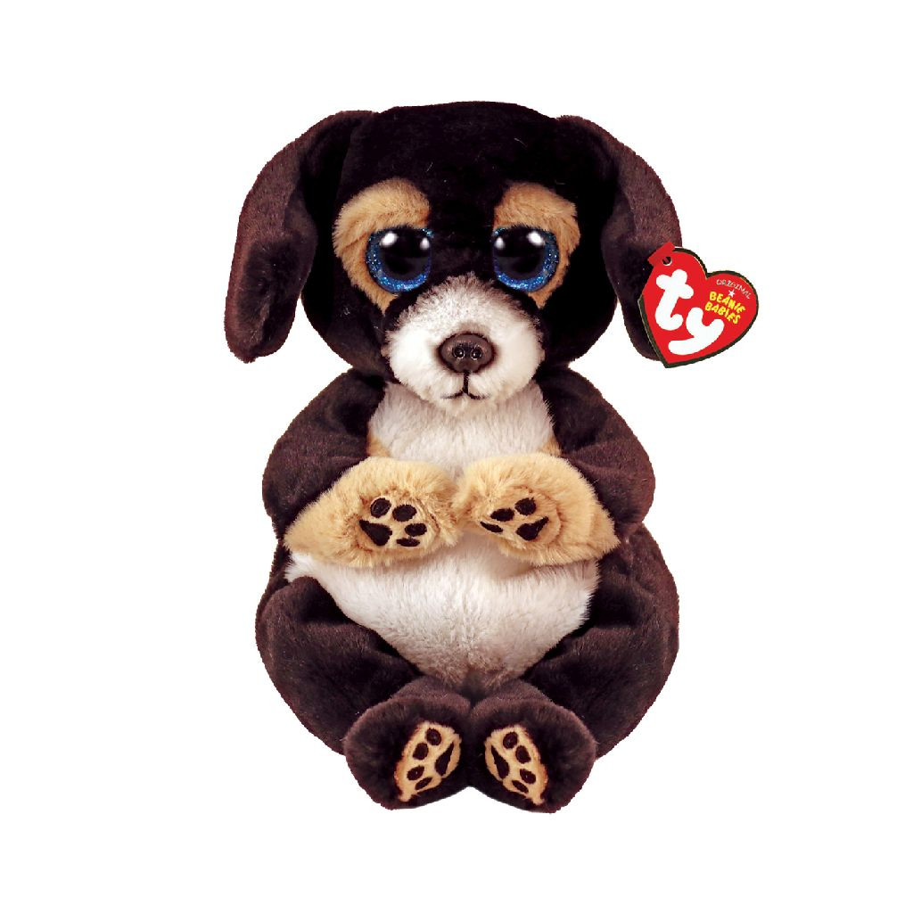 Ty Beanie Babies - Ranger Black Dog - Knuffel - 15 cm