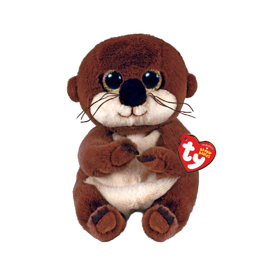 Ty Beanie Babies - Mitch Otter - Knuffel - 15 cm