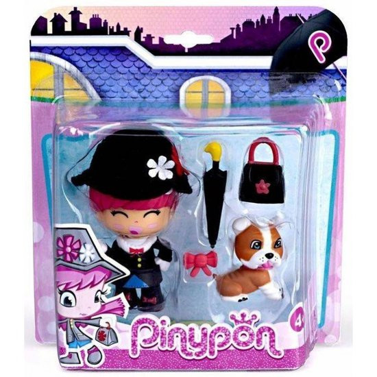 Pinypon Sprookjes Mary Poppins met Hond
