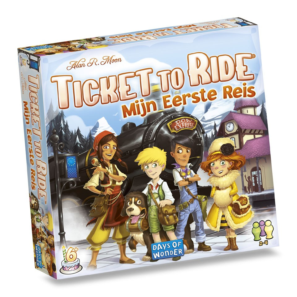 Ticket to Ride Mijn Eerste Reis - Bordspel