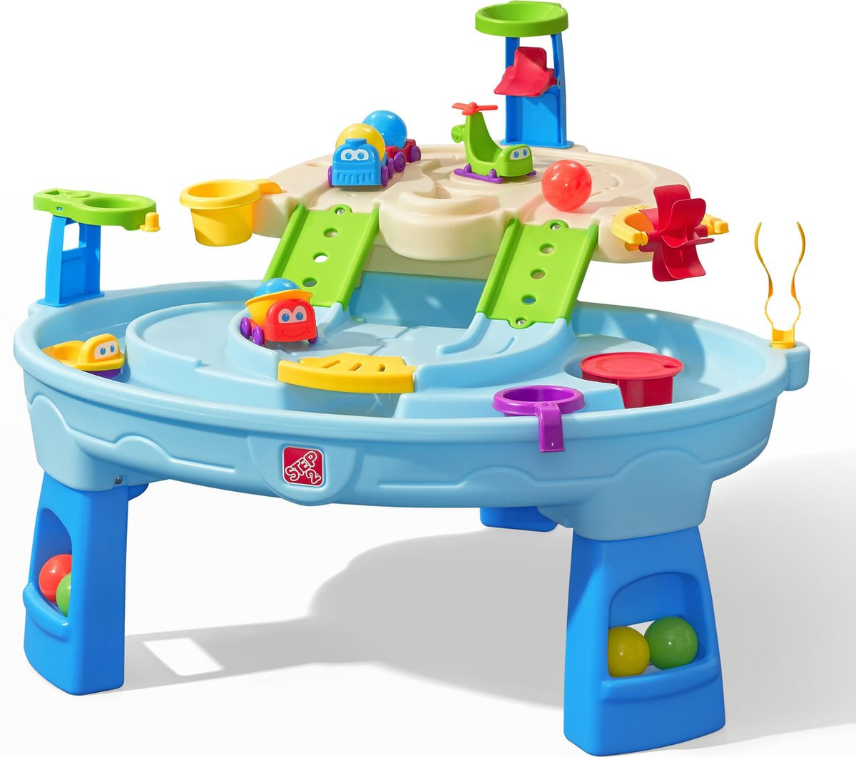 Step2 Watertafel Ball Buddies Adventure Center - Speeltafel met 4 Ball Buddies en ballen
