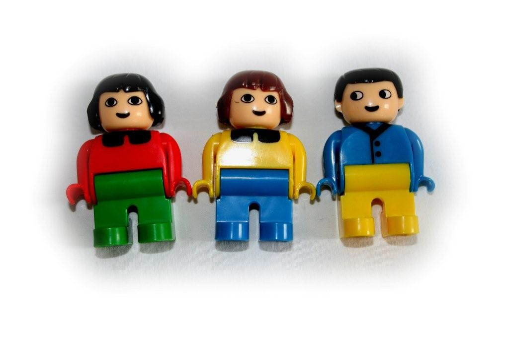 BIG Waterplay Onderdeel - 3 Poppetjes