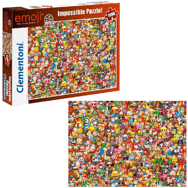 Clementoni Puzzel - Emoji Impossible - 1000 Stukjes