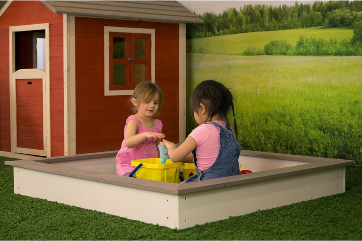 Zandbak Sandy met afdekzeil
