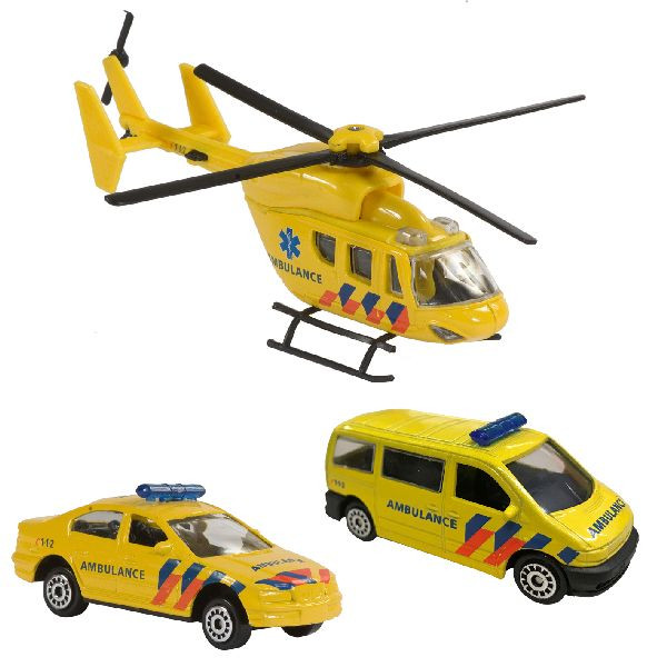 112 Ambulance Speelset, 3-delig