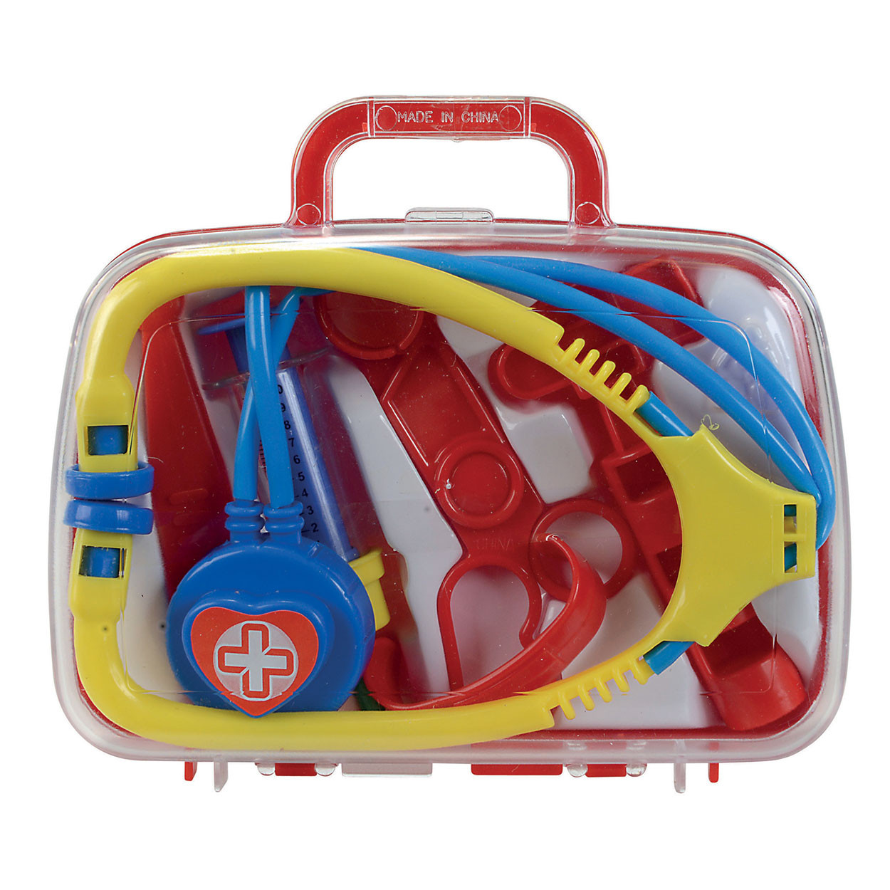 Dokterskoffer Transparant met Accessoires