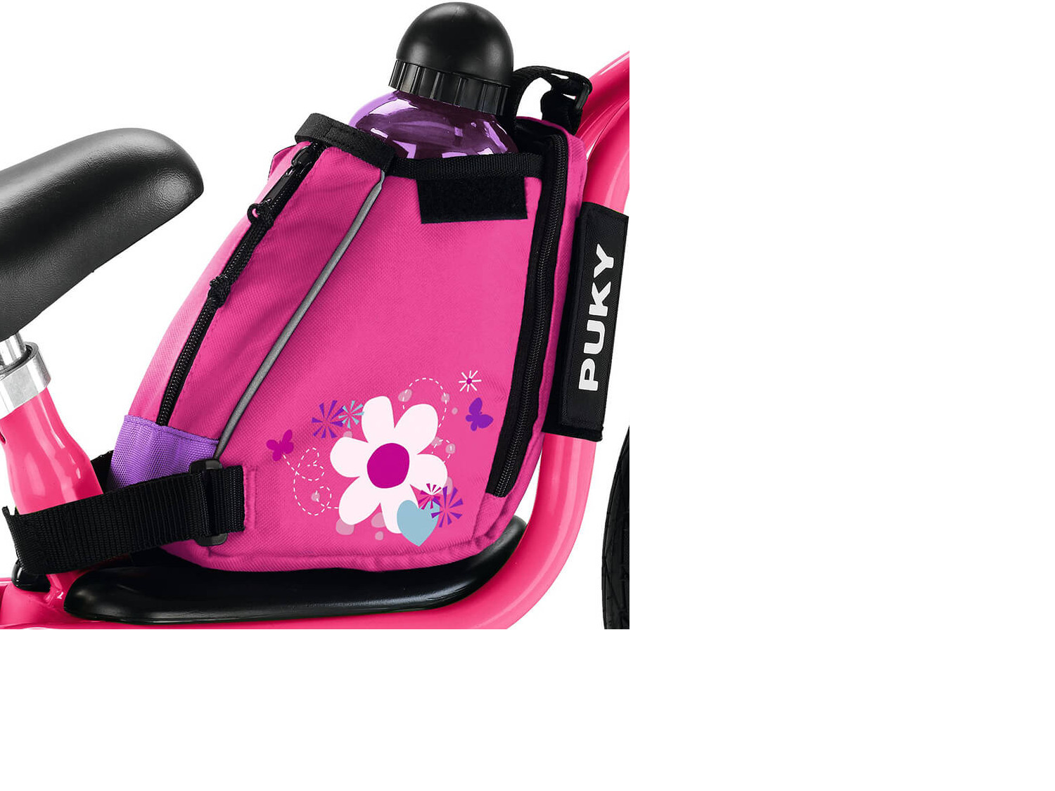 PUKY 9704 LRT+ - Roze - Loopfietstas met Draaggordel (zonder loopfiets en drinkfles)