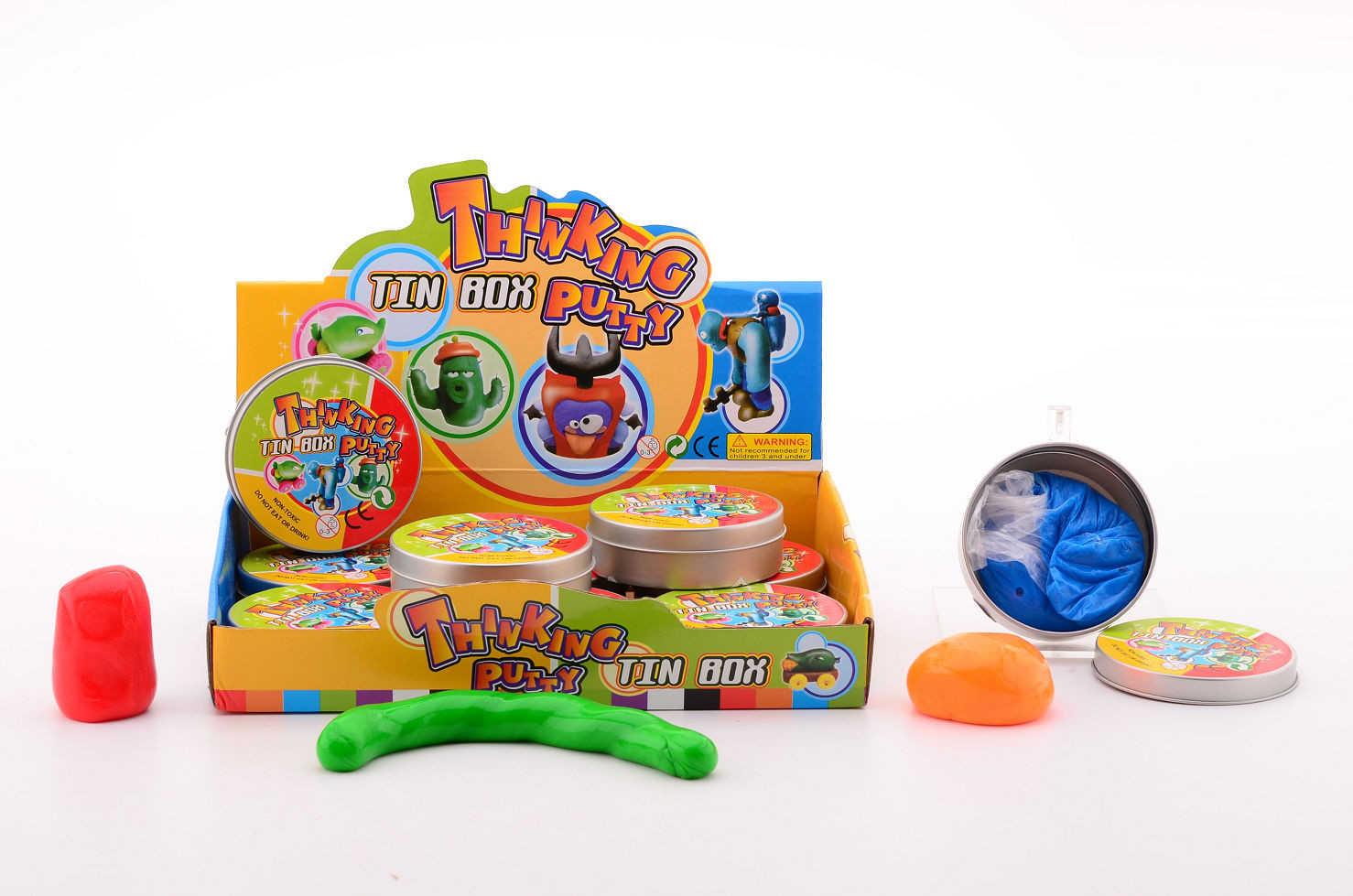 Smart Putty in Metalen Doosje - Prijs per Stuk
