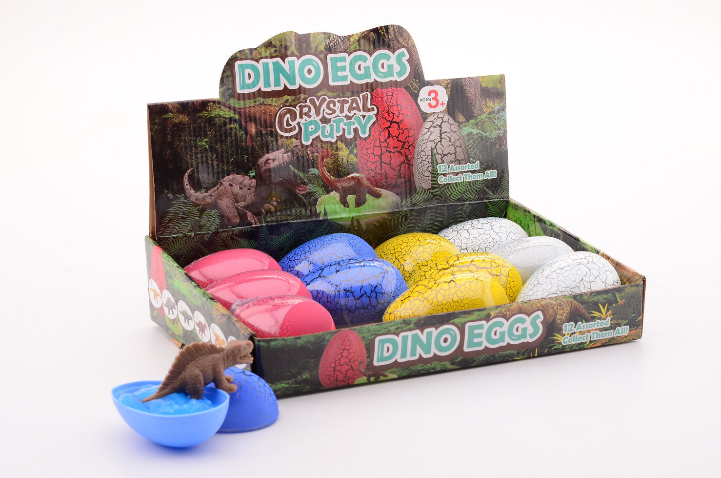 Slijm Ei Dino - Prijs per Stuk 