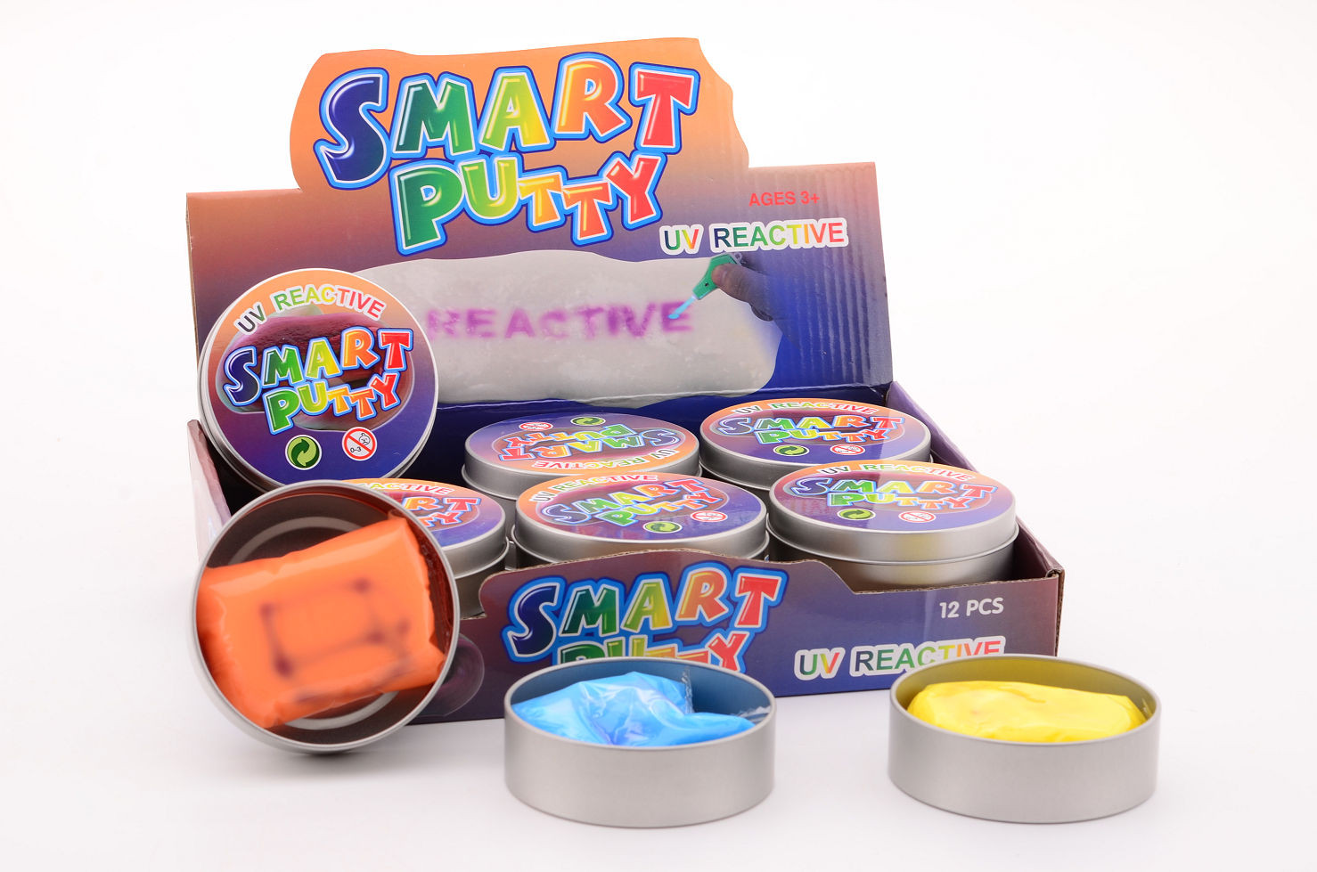 JohnToy Kleurveranderende Smart Putty - Prijs per Stuk