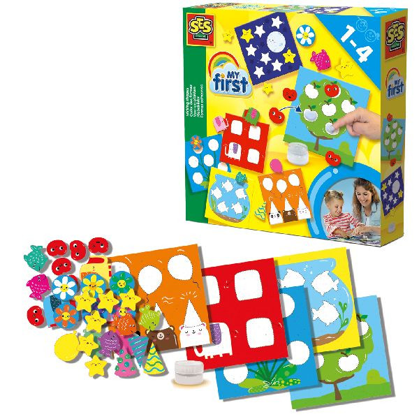 SES 14428 My First Vormen Plakken