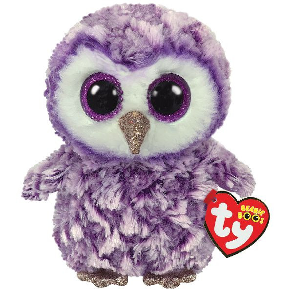 Ty Beanie Boo - Moonlight Owl - 15 cm - Knuffel