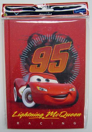 Cars schrift met harde kaft