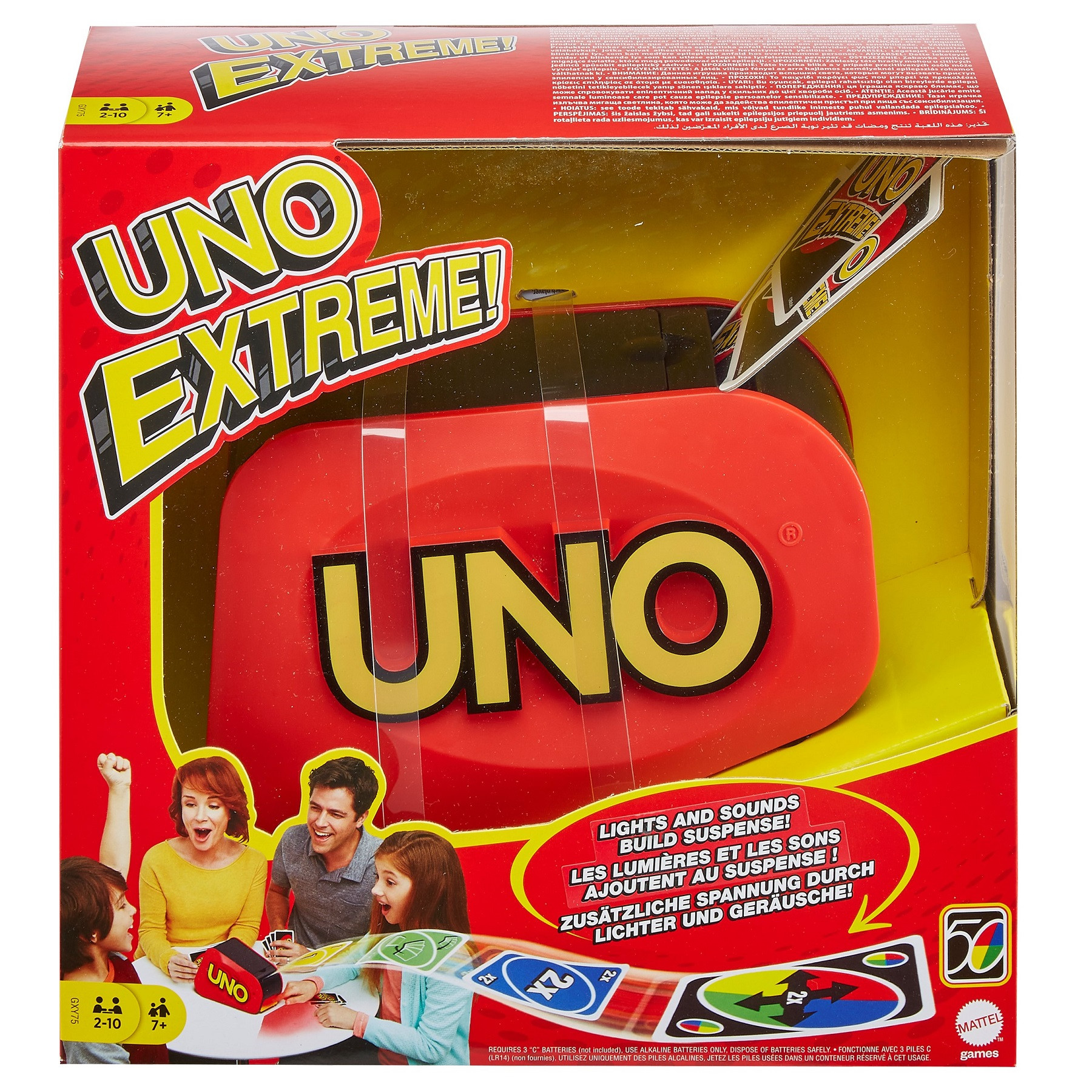 Uno Extreme - Vernieuwde Editie - Gezelschapsspel