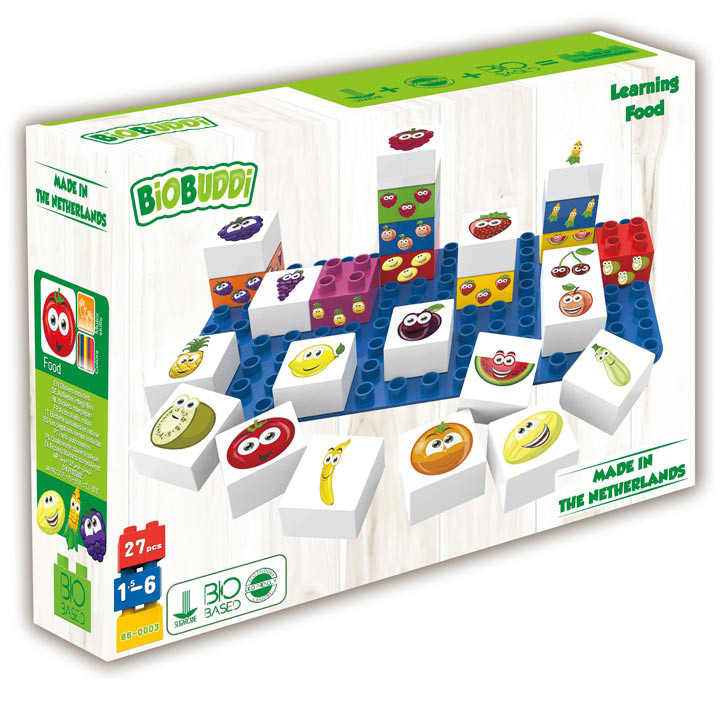 BiOBUDDi Leer Fruit Kennen - 27  delig