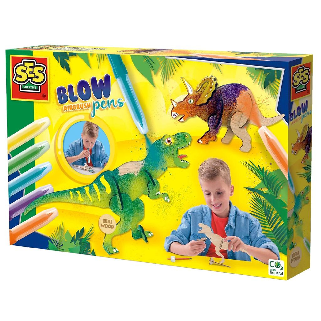 14284 SES Blow Airbrush Pens - Dino's