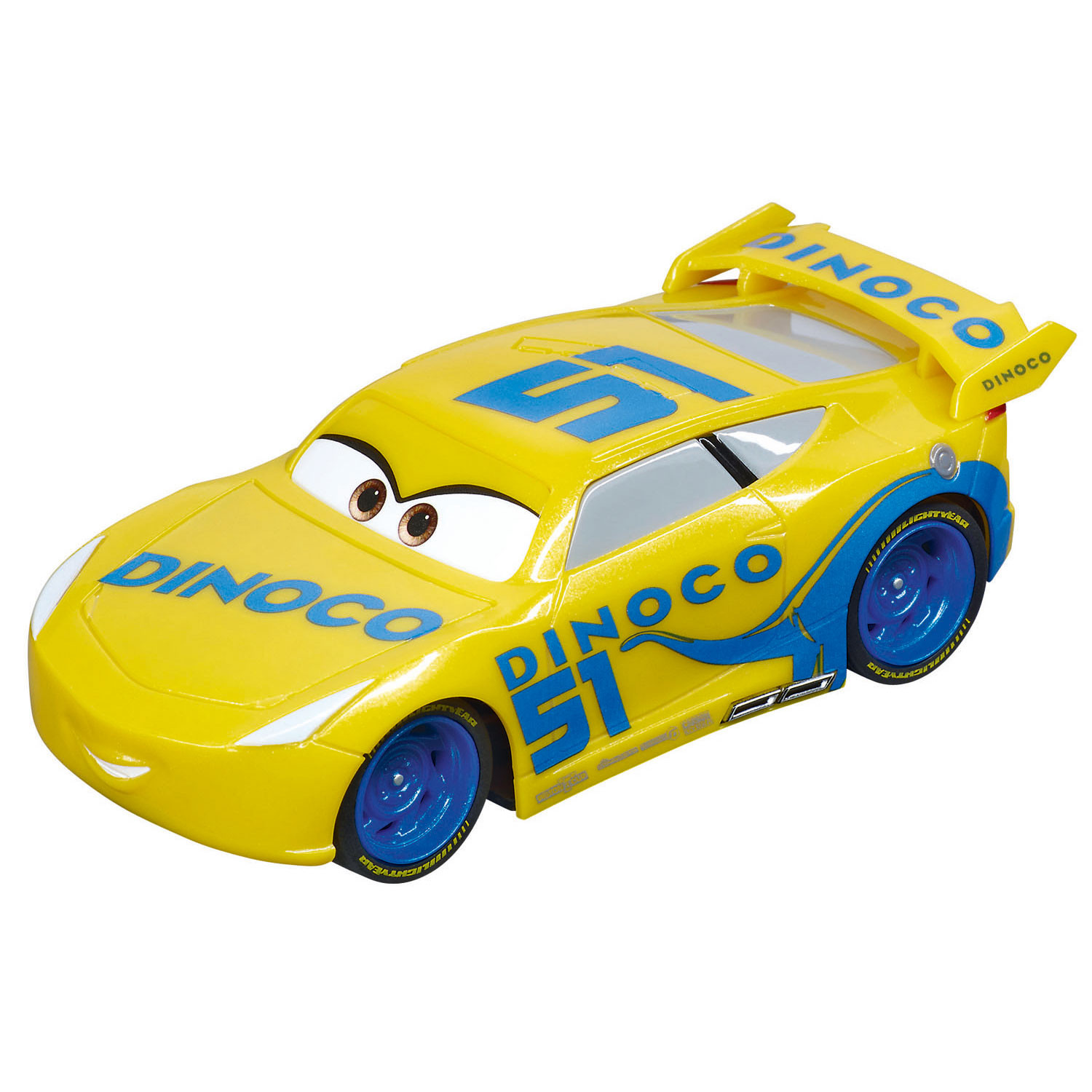 Carrera GO!!! Disney Pixar Cars 3 - Dinoco Cruz - Racebaanauto