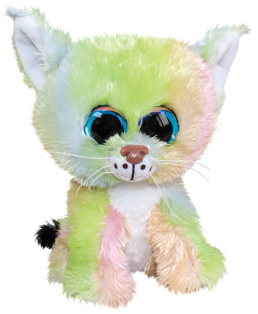 Lumo Stars Knuffeldier Lumo Lynx Aurora - Classic - 15cm