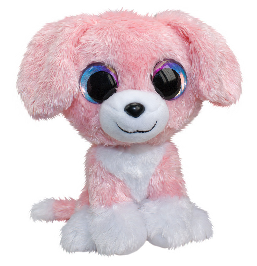 Lumo Stars Knuffeldier Lumo Dog Pinky - Classic - 15cm